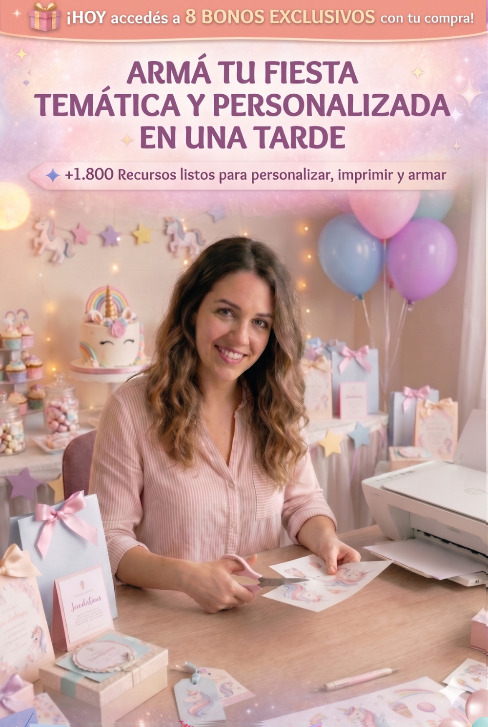 Papelería Creativa - Kit Fiesta Completa